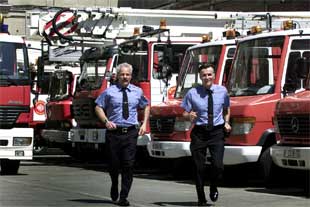 'Vi como el avión impactaba en la otra torre y pensé:¿qué hace ese loco?'