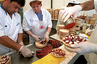 DEL MAR DE O GROVE AL PLATO DE MADRID.