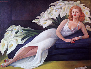    Retrato de la Señora Gelman  (1943), de Diego Rivera.