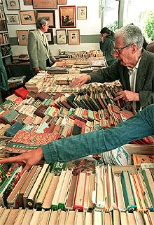 Libros con olor añejo