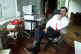 El presidente de México, Vicente Fox, en una foto de archivo.