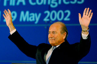 BLATTER, REELEGIDO PRESIDENTE DE LA FIFA.