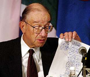 La complicada 'chuleta' de Alan Greenspan