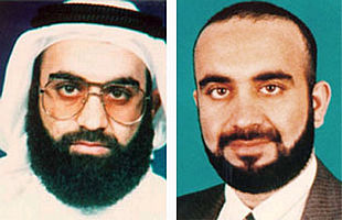 Dos imágenes de fecha desconocida del kuwaití Jhalid Shaikh Mohammed.