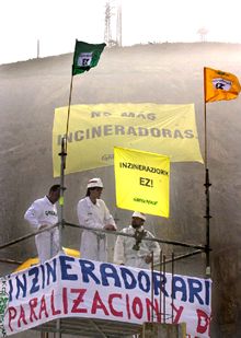 CONTRA LA INCINERADORA DE BILBAO.