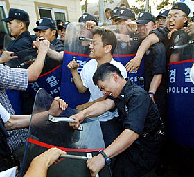 CONTRA LOS SOLDADOS DE EE UU EN COREA.