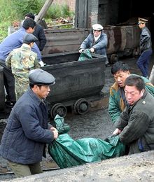 Explosión mortal en una mina china