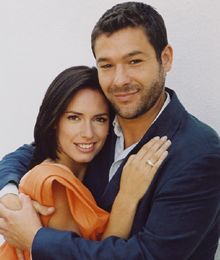 Imagen de la telenovela lusa    Hija del mar. 