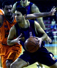Juan Carlos Navarro, en un partido ante el Fuenlabrada.