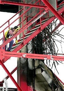 Atacado un repetidor de comunicaciones