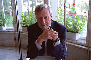 Gianni Vattimo, ayer en El Escorial.