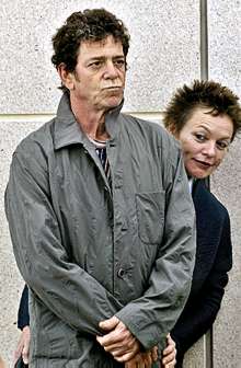 Lou Reed y Laurie Anderson.