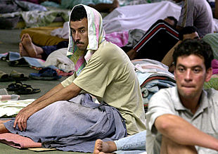 Huelga de hambre de inmigrantes en la universidad