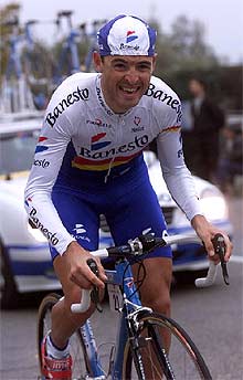 Mancebo, durante una etapa del Tour.