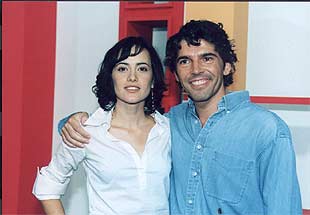 Ana Turpin y Manuel San Martín, pareja protagonista de  Géminis. 