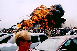 La caída de un 'caza' sobre el público de una exhibición aérea deja 78 muertos en Ucrania