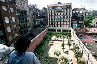 Espacios de tranquilidad en pleno Eixample de Barcelona