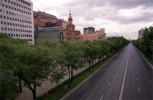 MADRID DUERME LA SIESTA.