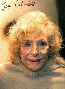 Leni Riefenstahl, en una foto de octubre de 2000.