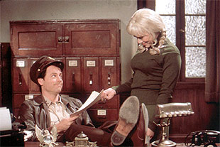 Escena de la película    Auto focus , de Paul Schrader.rnrnImagen de la película    Los lunes al sol , de Fernando León de Aranoa.