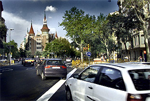 Abierto al tráfico rodado el cruce de Rosselló con la Diagonal