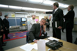 BUSH Y CHENEY, EL 11 DE SEPTIEMBRE.