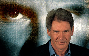 El actor Harrison Ford, durante la presentación de    K-19  en Madrid. PRIMER PLANO - RETRATO