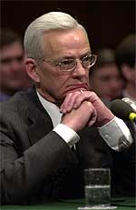 Paul O'Neill, secretario del Tesoro de EE UU.