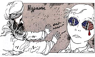 Dibujo publicado ayer en  Le Monde  por Plantu.