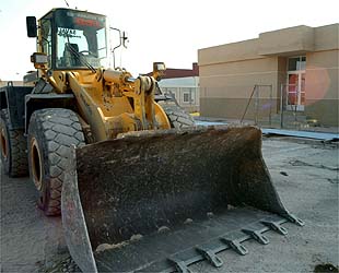 Clases al ritmo de las excavadoras