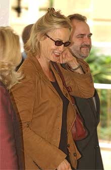 La actriz Jessica Lange, en San Sebastián.