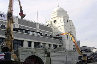 Comienza la demolición del viejo Wembley