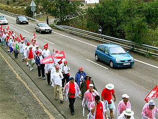La marcha contra el 'decretazo' llega a Castilla-La Mancha