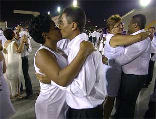 EL ALTAR DEL 'SAMBÓDROMO'.