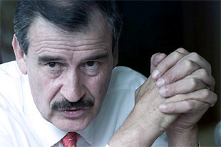El presidente de México, Vicente Fox.