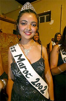 Doja Lahlu, Miss Marruecos 2002.