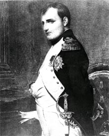 Retrato de Napoleón realizado por el pintor francés Paul Delaroche.