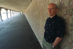 El dibujante Jean Giraud, en San Sebastián.