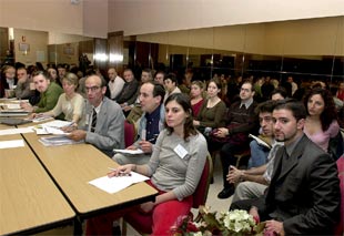 Reunión de afectados por el cierre de Opening que tuvo lugar el sábado pasado en Madrid.