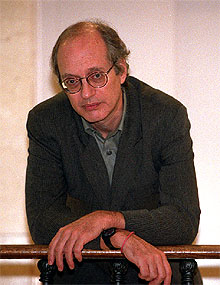 Eliot Weinberger, ayer, en Madrid.