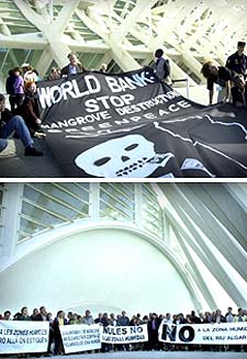 Reivindicaciones opuestas ante la conferencia Ramsar