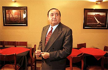 El gobernador Julio Antonio Miranda.