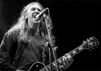 Rosendo, en una de sus actuaciones.