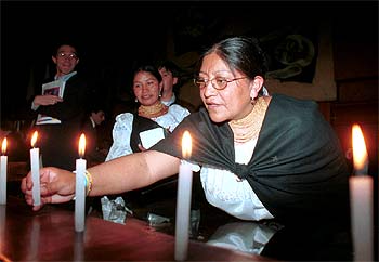 Los indígenas de Ecuador se preparan para gobernar