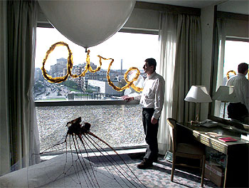 El arte se registra en el hotel