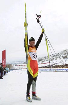 Johann Muehlegg, positivo por darbepoetina en Salt Lake City 2002.