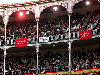 La plaza de toros de Las Ventas.