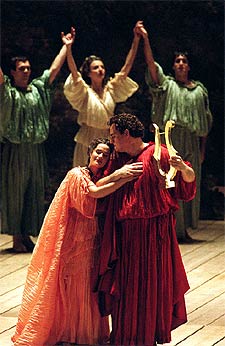 Un momento del montaje de    Orfeo   dirigido por Savall en el Liceo. 