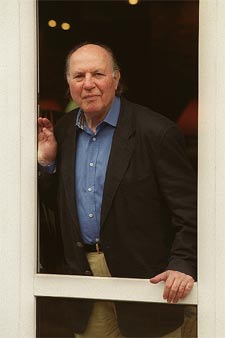 Imre Kertész, durante una visita este verano a San Sebastián.