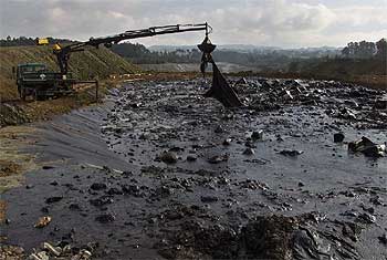 BASURERO PARA EL VERTIDO.